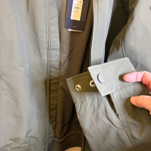NWT Tommy Hilfiger Olive Green Military Jacket - Picture 7 of 10